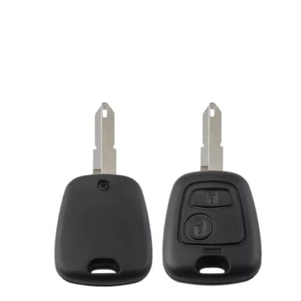 Télécommande universelle 2 Boutons Pour PEUGEOT 206, 433MHZ , transpondeur PCF7941 - carmatech