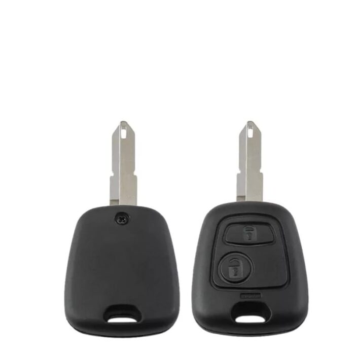 Télécommande universelle 2 Boutons Pour PEUGEOT 206, 433MHZ , transpondeur PCF7941 - carmatech