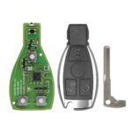 Télécommande Universelle XHORSE pour Mercedes BGA Chrome 433-315MHz 3 Boutons avec token-carmatech