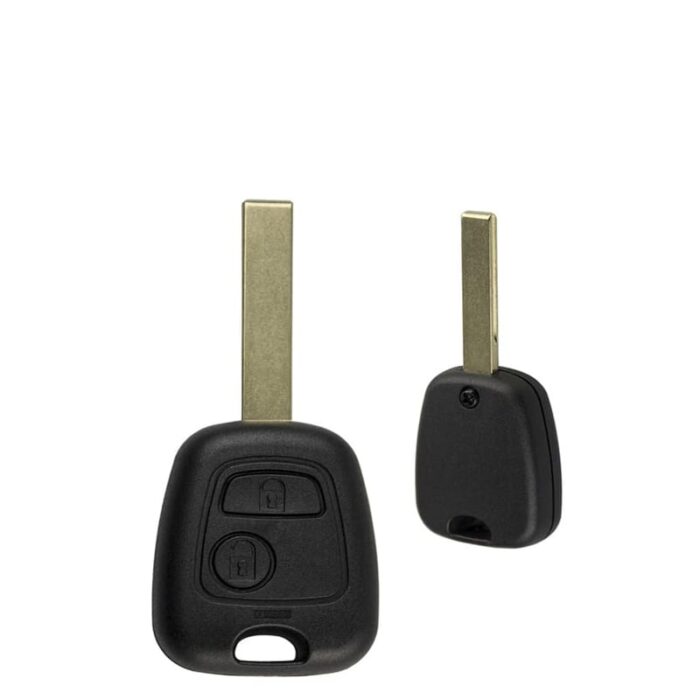 Télécommande universelle 2 Boutons Pour PEUGEOT 307 2003-2004, 433MHZ , transpondeur PCF7941A - carmatech