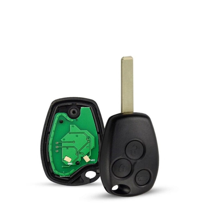 Télécommande universelle 3 Boutons Pour RENAULT DACIA, 433MHZ , transpondeur PCF7947 - ID46 - carmatech