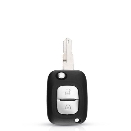 Télécommande universelle 2 Boutons RENAULT, 433MHZ , transpondeur PCF7961A /FSK - carmatech
