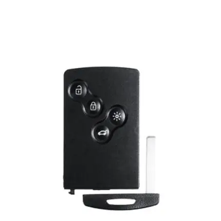 Carte Télécommande Universelle 4 Boutons Pour CLIO 4  Captur 2016 , 433Mhz, transpondeur PCF 7953M / 4A - carmatech