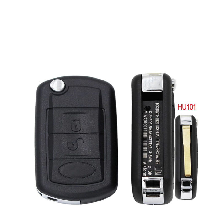 Télécommande universelle 3 Boutons Pour Land Rover découvrez 3, 433Mhz, transpondeur PCF7941 - carmatech