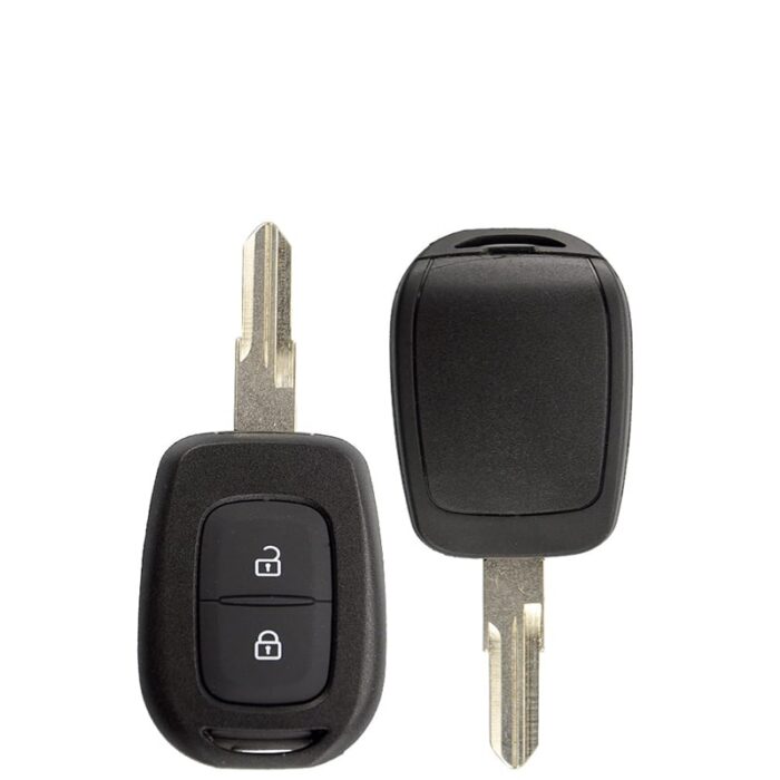 Télécommande Universelle 2 Boutons Pour RENAULT  SYMBOL DACIA STEPWAY DUSTER LOGAN LODGY 2013-2021 , 433MHZ , transpondeur 4A AES / U179 BLADE - carmatech