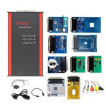 PROGRAMMATEUR IPROG+ V86 ADAPTATEURS COMPLETS  Fonctionnement :  airbag, tableau de bord, autoradio, ecu, eeprom, immo, mcu et fonctions spéciales - carmatech
