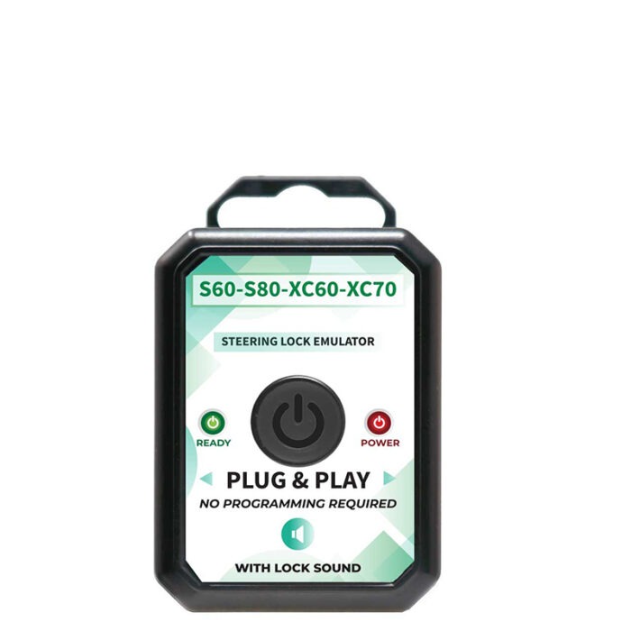 Emulateur & Simulateur de verrouillage de direction pour VOLVO S60-S80-XC60-XC70 avec Son de verrouillage  - carmatech