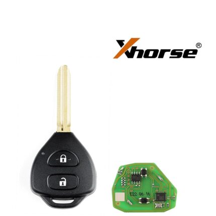 Télécommande universelle 2 Boutons XHORSE Style TOYOTA - carmatech