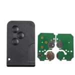 Carte Télécommande Universelle 3 Boutons pour RENAULT Megan 2, 433MHZ ,Transpondeur PCF7947A / ID 46 Sans Logo - carmatech