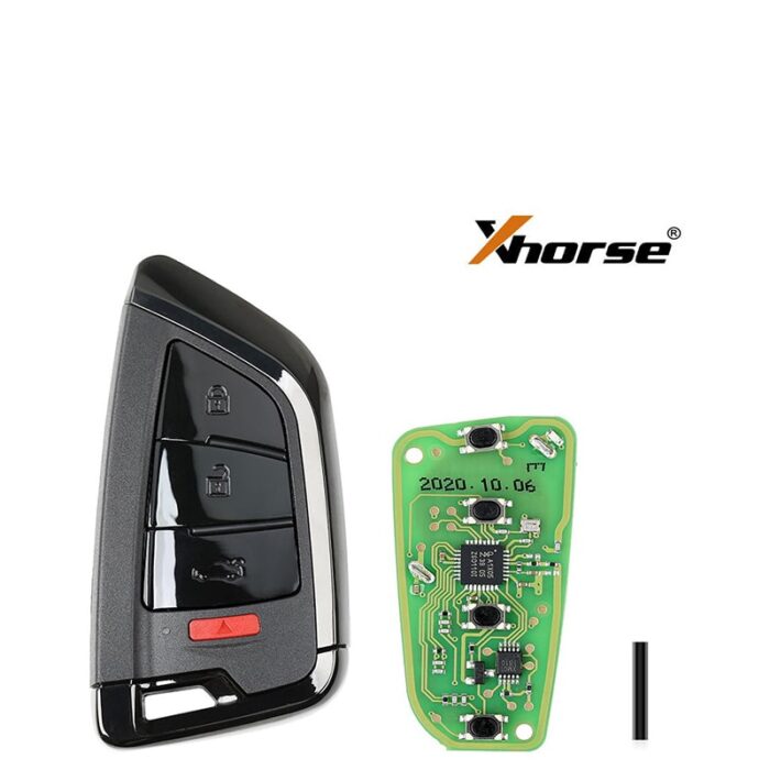 Télécommande universelle XHORSE 3 Boutons + 1 Bouton - carmatech - carmatech