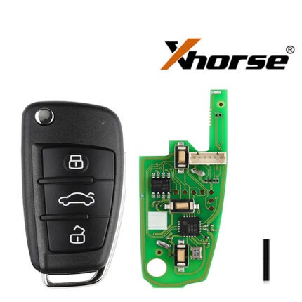 Télécommande universelle 3 Boutons XHORSE Style AUDI - carmatech