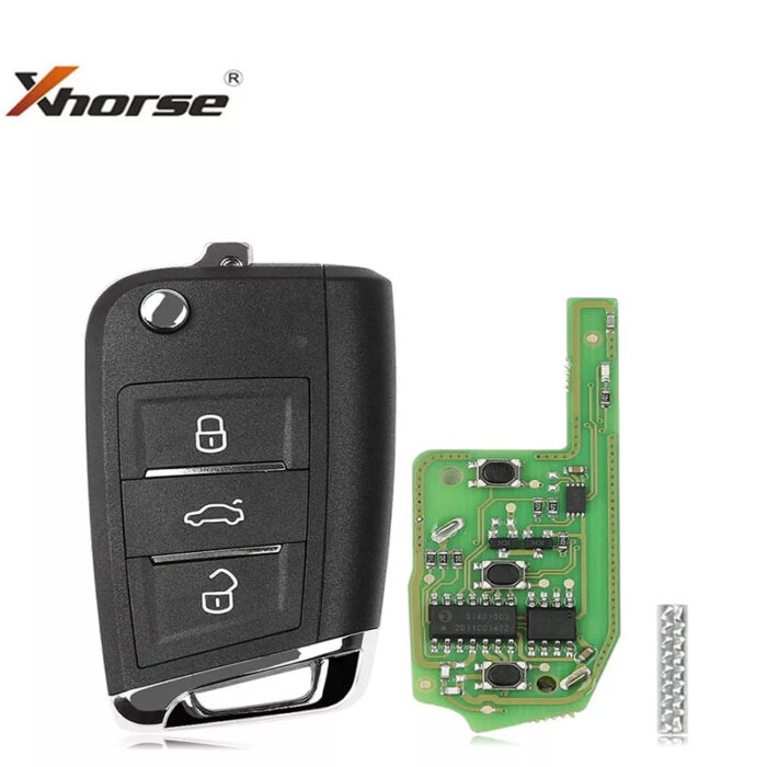 Télécommande universelle 3 Boutons XHORSE Style VW - carmatech