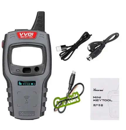 VVDI MINI KEY TOOL DEVICE PROGRAMMER prend en charge le transpondeur TP et les pièces de transpondeur spécial de plus de 700 modèles de véhicules, réduisez efficacement le stock de transpondeurs et CABLE DE SOUDURE gratuit- carmatech