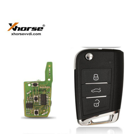 Télécommande universelle 3 Boutons XHORSE Style VW - carmatech