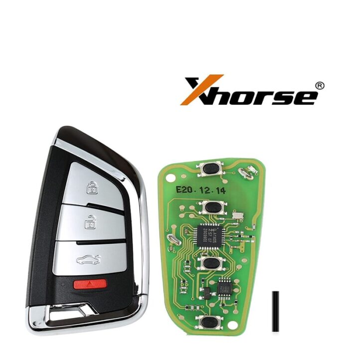 Télécommande universelle XHORSE 3 Boutons + 1 Bouton - carmatech