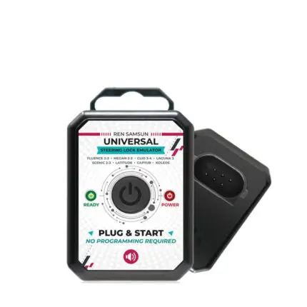 Emulateur & Simulateur de verrouillage de direction universel pour RENAULT avec son de verrouillage - carmatech