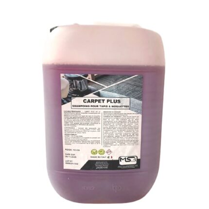 SHAMPOING MOQUETTE ET TESSUS CARPET PLUS 10 KG SND - carmatech