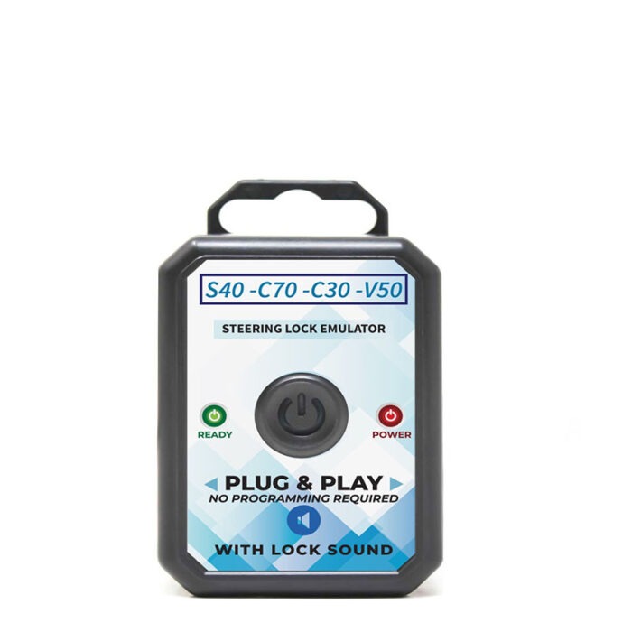 EMULATEUR DE VERROUILLAGE DE DIRECTION VOLVO S40-C70-C30-V50 AVEC SON DE VERROUILLAGE - carmatech