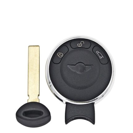 Télécommande intelligente à 3 boutons, pour BMW Mini Cooper, PCF7945 / 46 HITAG2, fréquence 868 MHZ - carmatech