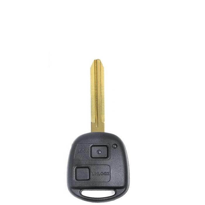 Télécommande à 2 boutons pour Toyota Land Cruiser Prado, avec puce 4D67, fréquence 433MHZ - carmatech
