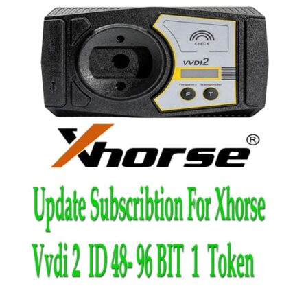 Xhorse VVDI2 , VVDI Key Tool , Mini Key Tool , Key Tool Max , Key Tool Plus , Key Tool Max Pro 1 Token pour ID48-96 Bit .