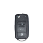 Télécommande universelle 3 Boutons carmatech pour Volkswagen VW Jetta 2017 MQB Flip, Fréquence 315 Mhz