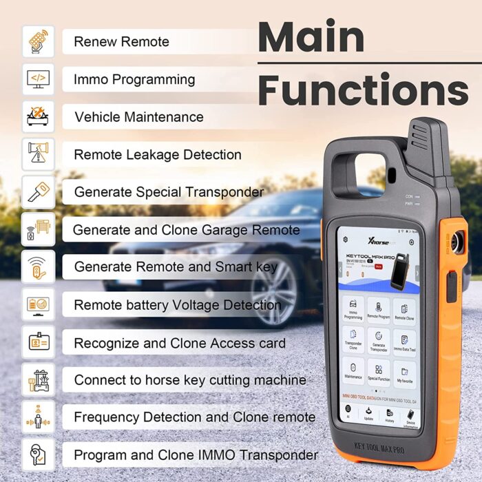 Xhorse VVDI Key Tool Max Pro XDKMP0EN Programmeur à distance multilingue-carmatech