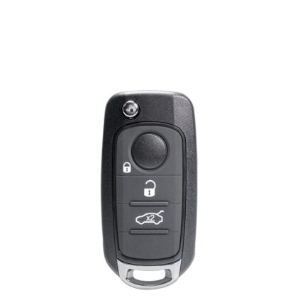 TELECOMMANDE Universelle Pour FIAT EGEA 3 BOUTONS 433MHZ MEGAMOS AES TRANSPONDEUR - carmatech