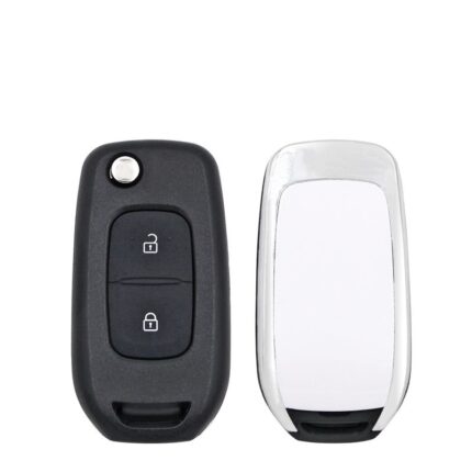 Télécommande Universelle Pour Renault Dacia Logan 2 Flip Remote Key 2 boutons 433MHz PCF7961M / 4a Transpondeur - carmatech