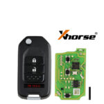 Télécommande XHORSE Universelle 2 BOUTONS + 1 BOUTONS  XKHO02EN Style Honda - carmatech