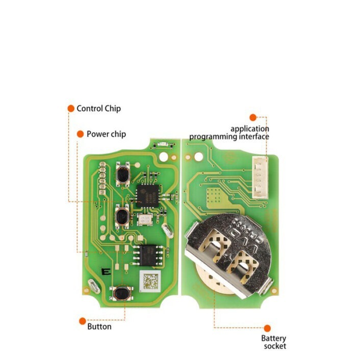 Télécommande Universelle 3 BOUTONS XHORSE XKHO02EN Style Honda-carmatech