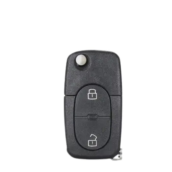 AUDI 2 BUTTONS REMOTE KEY SHELL 2032 BATTERY -carmatech