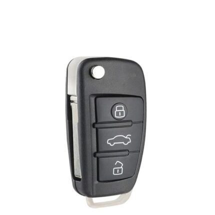 AUDI A6L REMOTE KEY (315 MHZ)8E0 837 220Q 8E CHIP, HU66 KEYWAY - carmatech