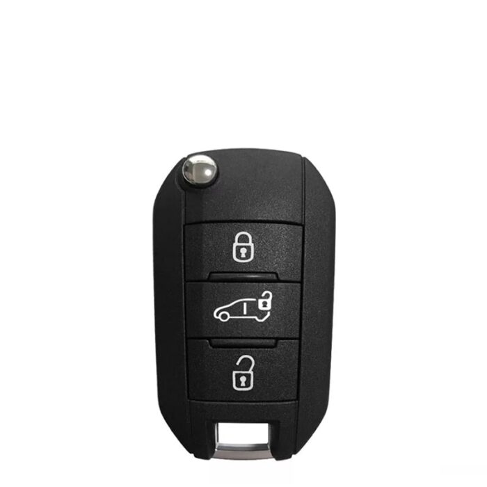 Télécommande à 3 boutons   , 434 Mhz , Transpondeur PCF7938x / ID4A , Pour C-ITROEN  - carmatech