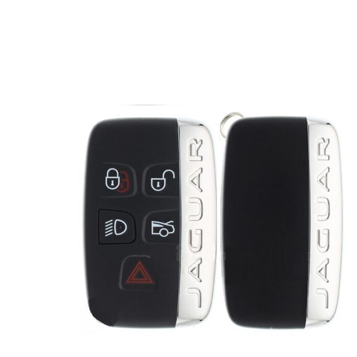 Télécommande à 4 boutons + 1boutons  , 433 Mhz , Transpondeur PCF7953 , Pour JAGUAR - carmatech