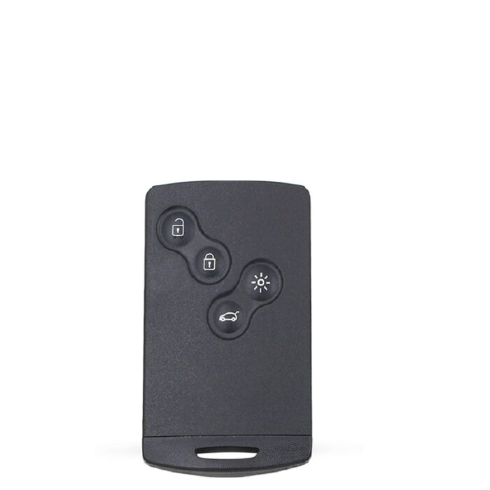 Carte Télécommande Universelle 4 Boutons Pour CLIO 3 , 434 Mhz, transpondeur PCF7945 - carmatech