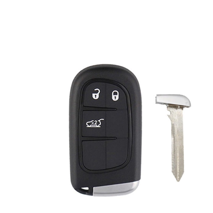Télécommande à 3 boutons   , 433 Mhz , Transpondeur  ID4A , Pour JEEP CHEROKEE  - carmatech
