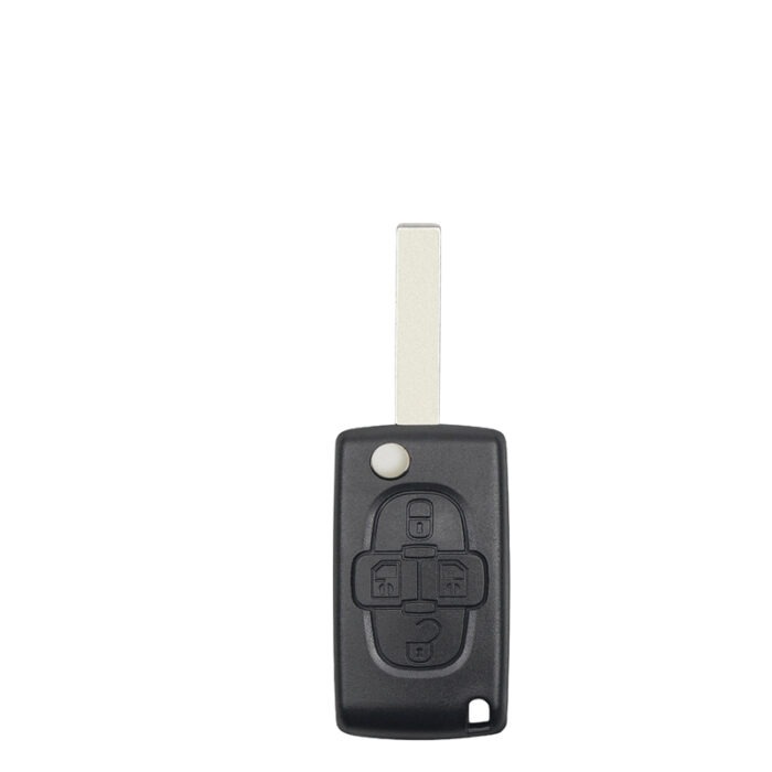 Télécommande à 4 boutons   , 434 Mhz , Transpondeur PCF7941 / ID46 , Pour C-ITROEN  - carmatech
