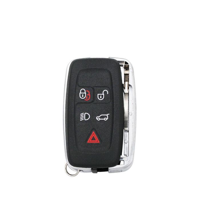 Télécommande à 4 boutons +  1 boutons  , 433 Mhz , Transpondeur  PCF7953P / ID49 , Pour Land rover  - carmatech
