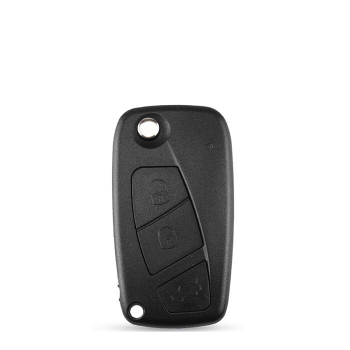 Télécommande à 3 boutons , 434 Mhz , Transpondeur PCF7948, Pour FIAT - carmatech