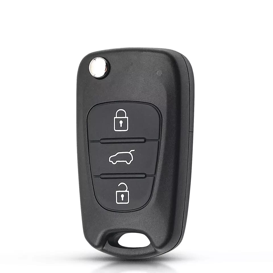 Télécommande à 3 boutons   , 433 Mhz , Transpondeur  ID46 , Pour HYUNDAI  IX 35 - caramtech