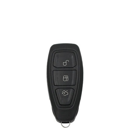 Télécommande à 3 boutons   , 433 Mhz FSK, Transpondeur 4D63+  Pour FORD - carmatech