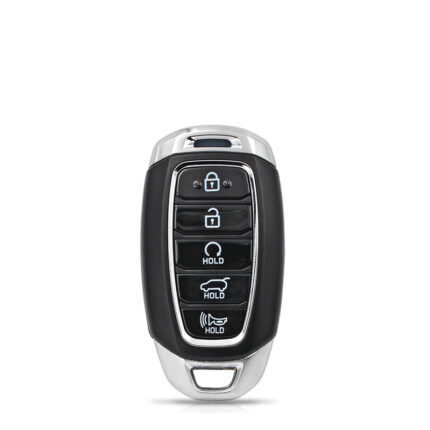 Télécommande à 5 boutons   , 434 Mhz , Transpondeur HITAG 3 / ID47 , Pour HYUNDAI SANTA FE   - carmatech