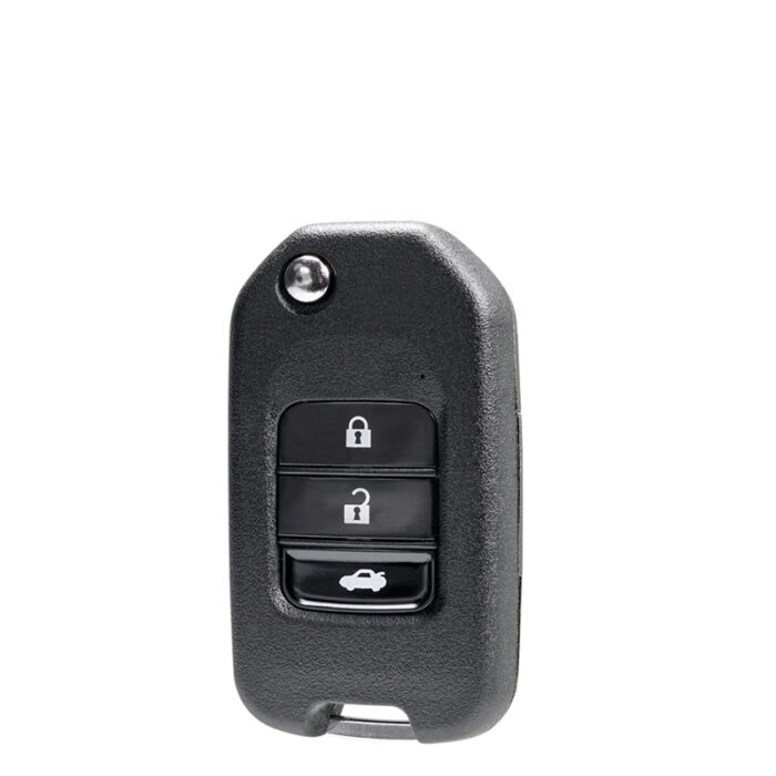 Télécommande à 3 boutons   , 434 Mhz , Transpondeur PCF7961X /  ID 47 chip , Pour HONDA - carmatech