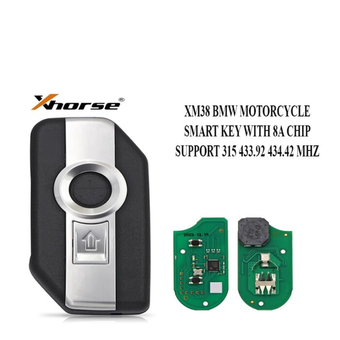 2023 NEWEST XHORSE XSBM90GL XM38 BMW MOTORCYCLE SMART KEY WITH 8A CHIP SUPPORT 315 433.92 434.42 MHZ - carmatech