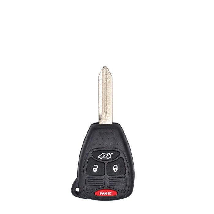Télécommande à 3 boutons  + 1 boutons, 433 Mhz , Transpondeur PCF7941 , Pour C-HRYSLER/D-ODGE/JEEP - carmatech