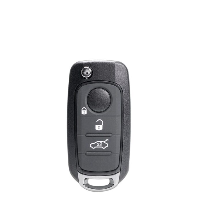TELECOMMANDE universelle Pour FIAT EGEA 3 BOUTONS 433MHZ AES 4A TRANSPONDEUR - carmatech