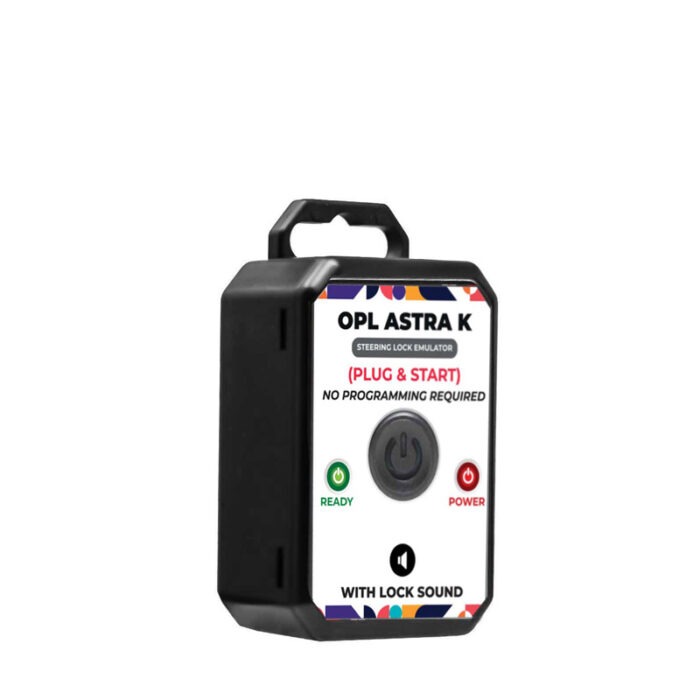 Opel Emulator - Opel / Vauxhall Astra K Steering Lock Emulator Simulator With Lock Sound Plug and Start Original Connector -carmatech