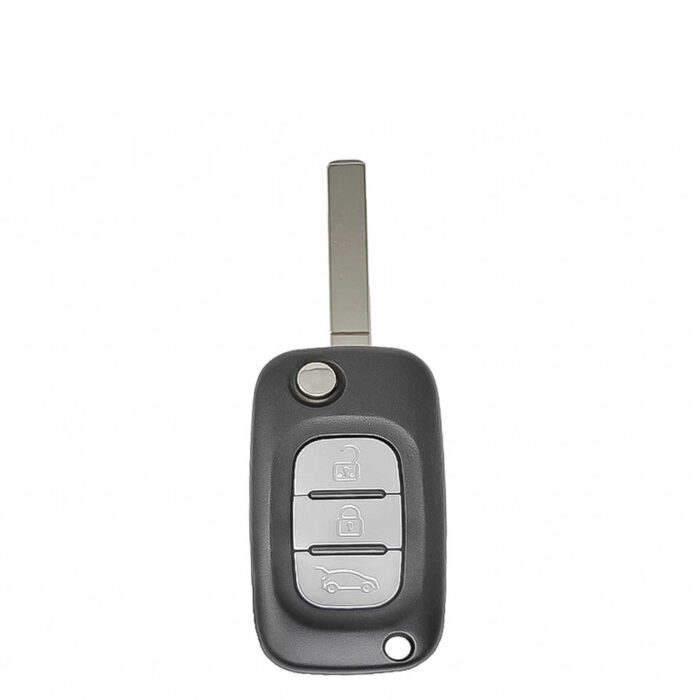 Télécommande Universelle 3 Boutons Pour RENAULT, 433MHZ , transpondeur PCF7926A - PCF79622A / NE73 Blade - carmatech