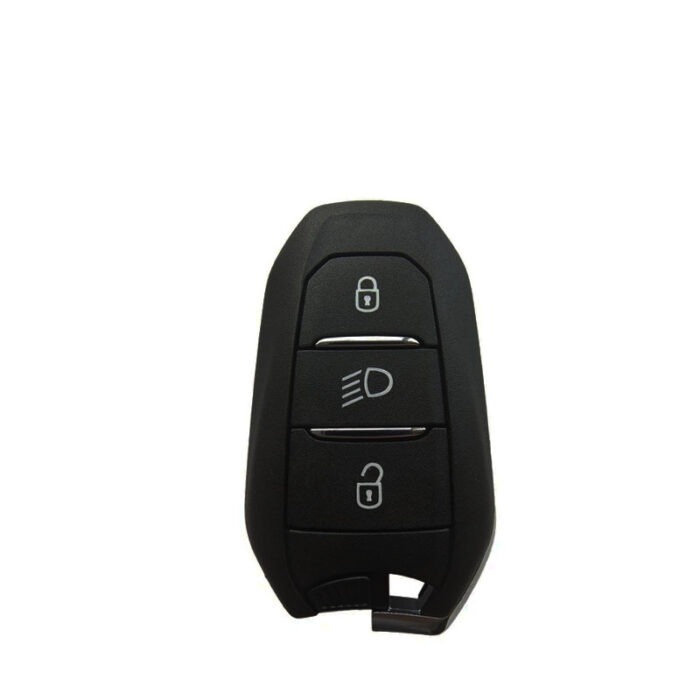 Télécommande Universelle 3 Boutons Pour PEUGEOT, 433MHZ FSK, transpondeur 4A HITAG AES SANS LAME - carmatech